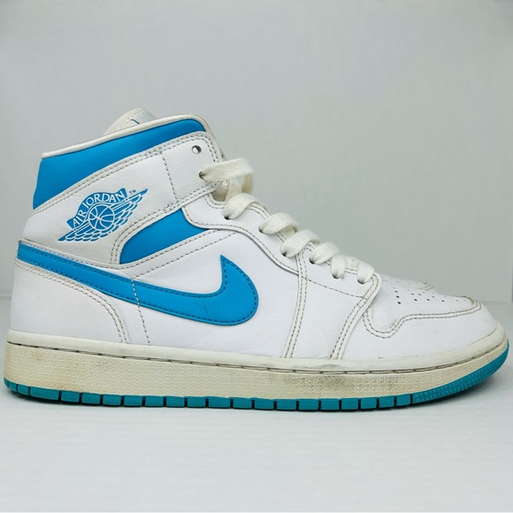 Jordan Shoes - Nike Air Jordan 1 Mid UNC Women's Size 8.5